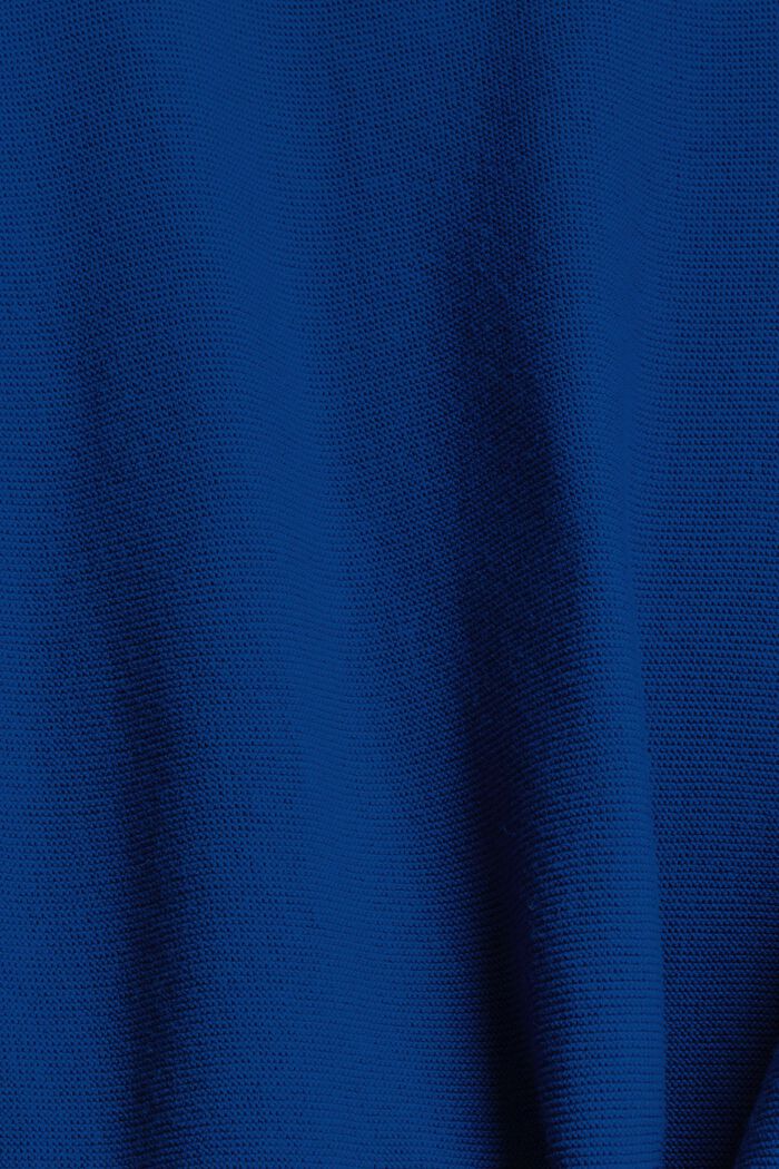 Jersey de punto en 100% algodón ecológico, BRIGHT BLUE, detail image number 1