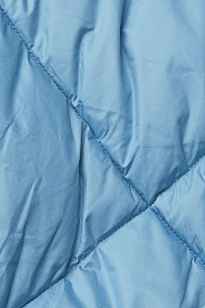 Abrigo largo con acolchado de rombos, BLUE LAVENDER, detail image number 1