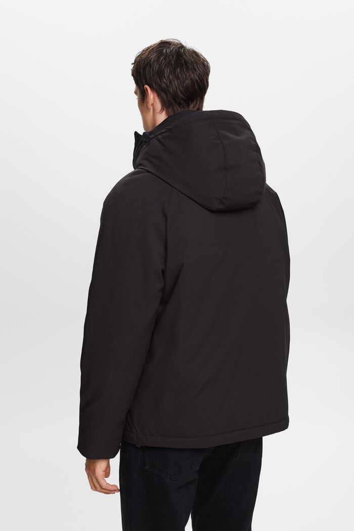 Abrigo de plumón con capucha, BLACK, detail image number 3