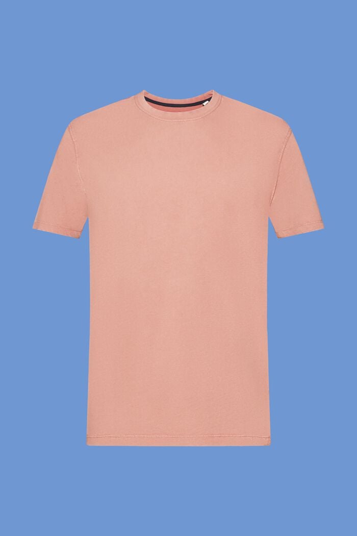 Camiseta de tejido jersey teñido, 100 % algodón, DARK OLD PINK, detail image number 6