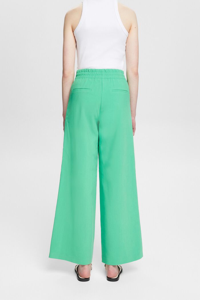 pantalón con perneras anchas, GREEN, detail image number 3