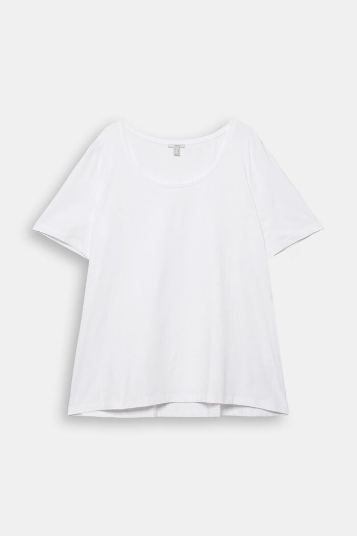 CURVY Camiseta en algodón ecológico