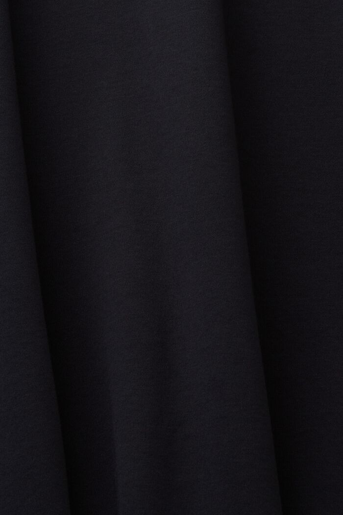 Maxivestido de tejido jersey sin mangas, BLACK, detail image number 4