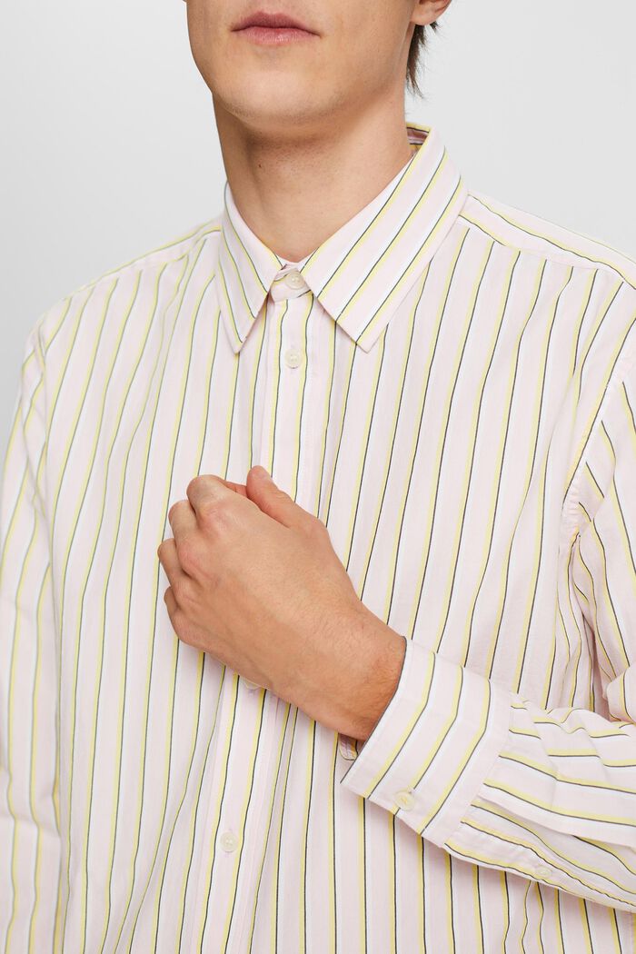 Camiseta de algodón a rayas, PASTEL PINK, detail image number 2