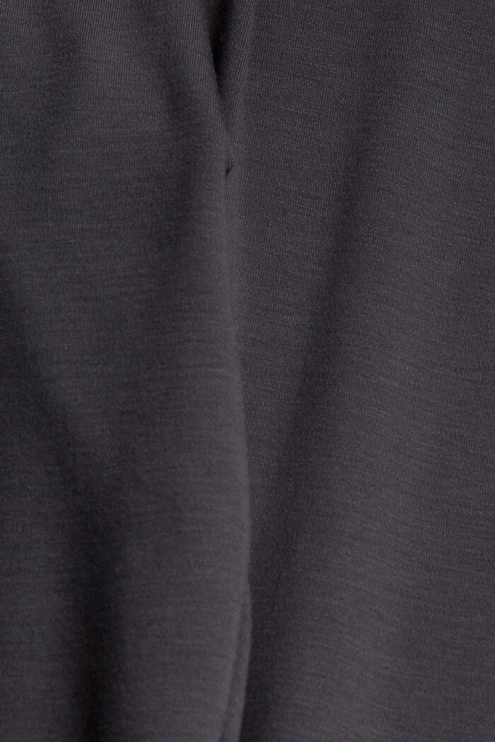 Pantalón de jersey de TENCEL™ con cintura elástica, ANTHRACITE, detail image number 4