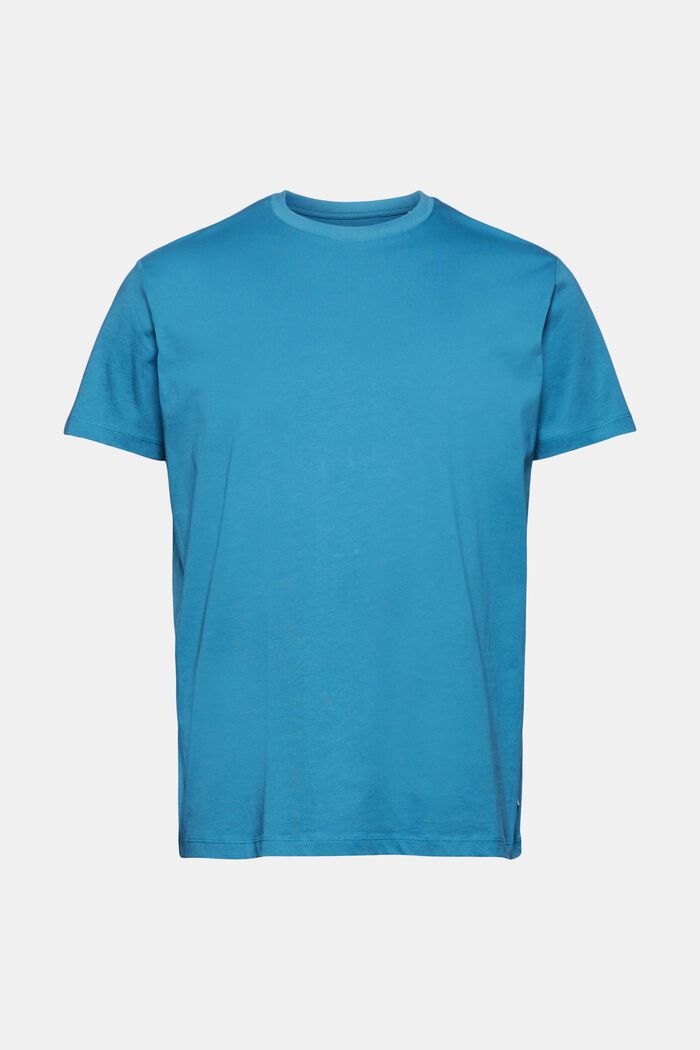Camiseta de jersey en 100% algodón ecológico, PETROL BLUE, detail image number 0