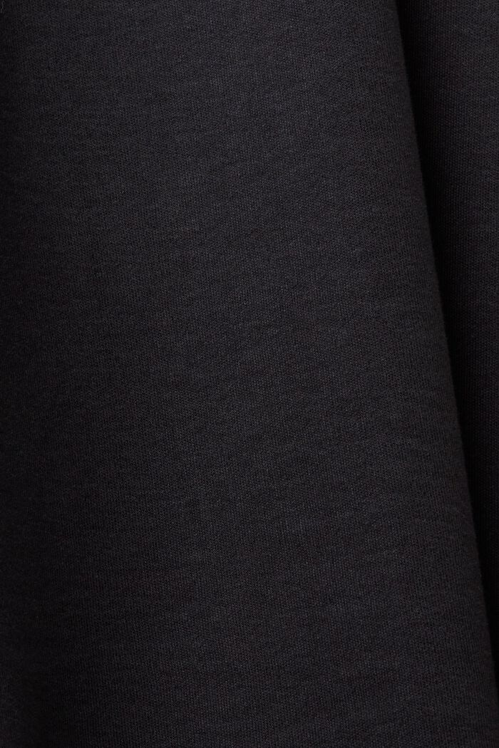 Falda midi en tejido jersey, BLACK, detail image number 5