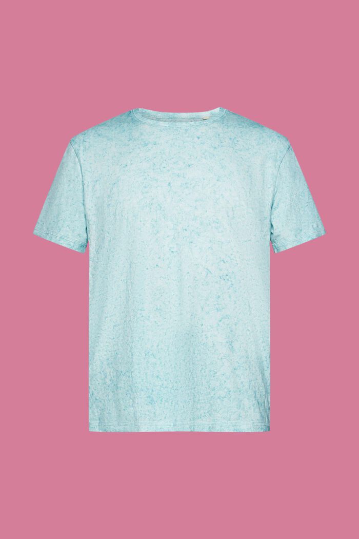 Camiseta con acabado lavado, LIGHT AQUA GREEN, detail image number 6