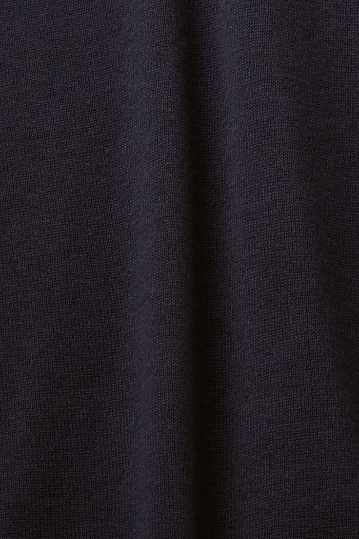 Jersey de punto con mangas cortas, NAVY, detail image number 5