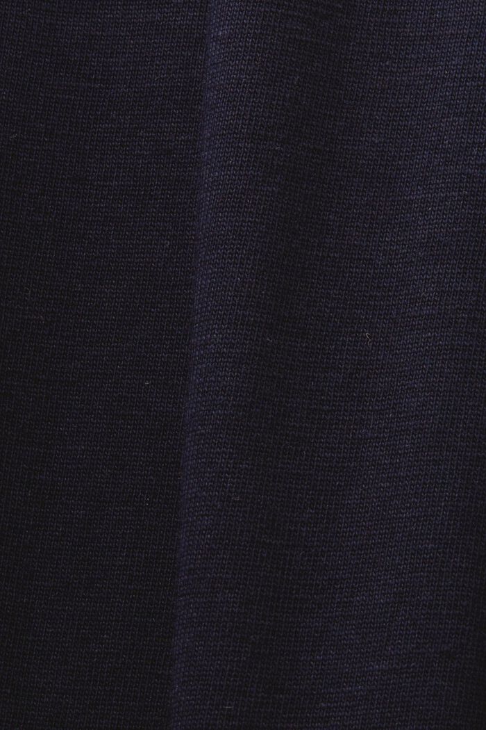 Camiseta de cuello redondo, 100% algodón, NAVY, detail image number 5
