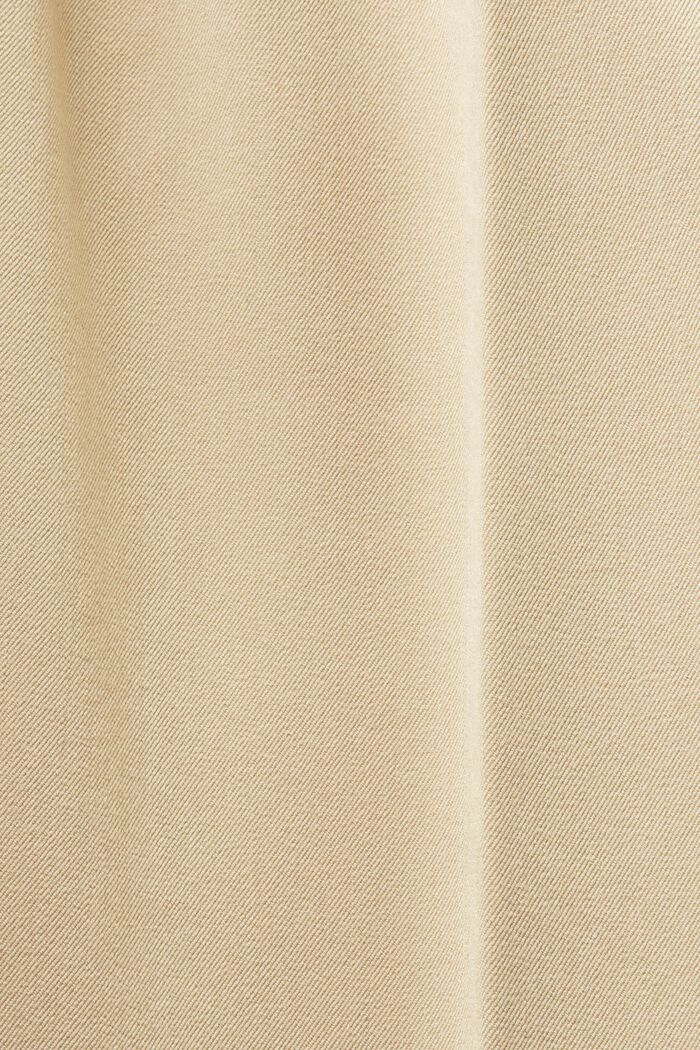 Pantalón culotte con mezcla de viscosa, SAND, detail image number 6