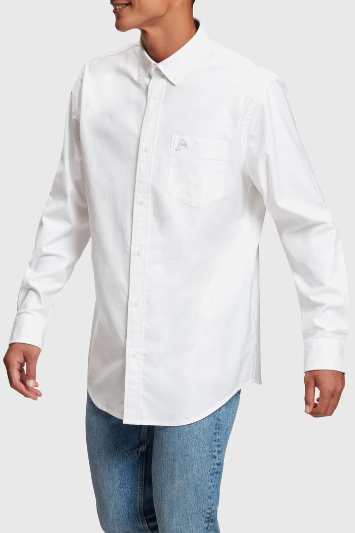 Camisa Oxford, WHITE, detail image number 0