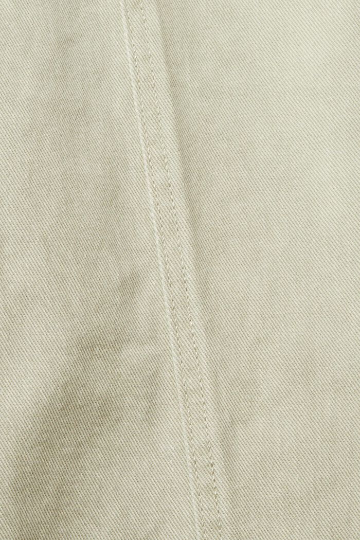 Culottes de tiro alto, PALE KHAKI, detail image number 4