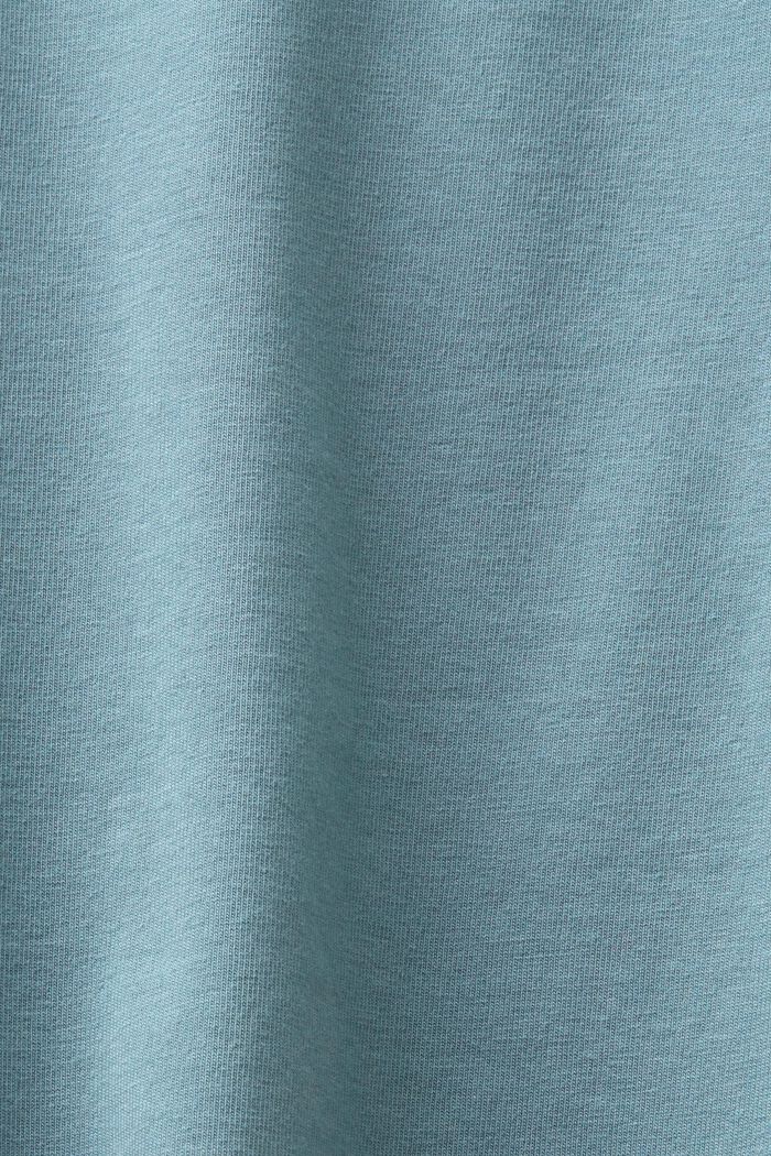 Conjunto de pijama a cuadros de franela, NEW TEAL BLUE, detail image number 4