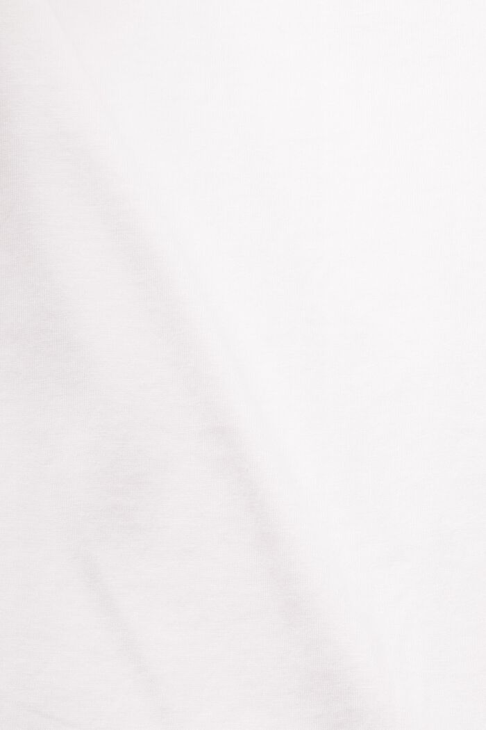 Camiseta de algodón con estampado, WHITE, detail image number 1