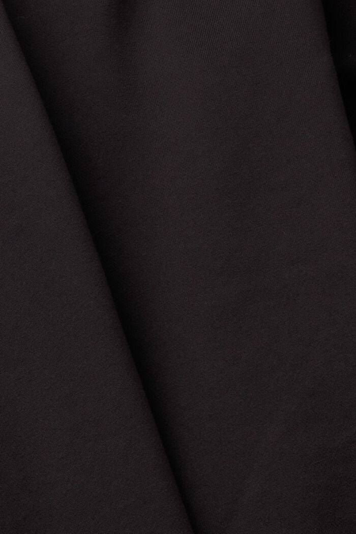 Vestido estilo universitario con capucha, BLACK, detail image number 5