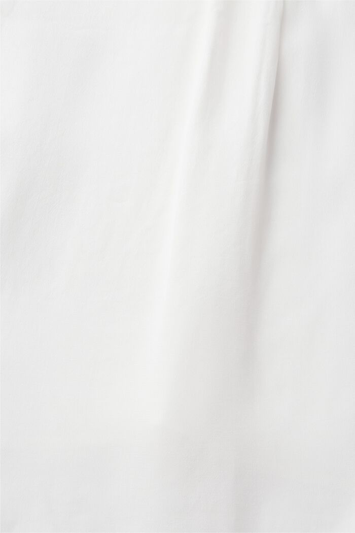 Blusa con cuello pico, LENZING™ ECOVERO™, OFF WHITE, detail image number 5