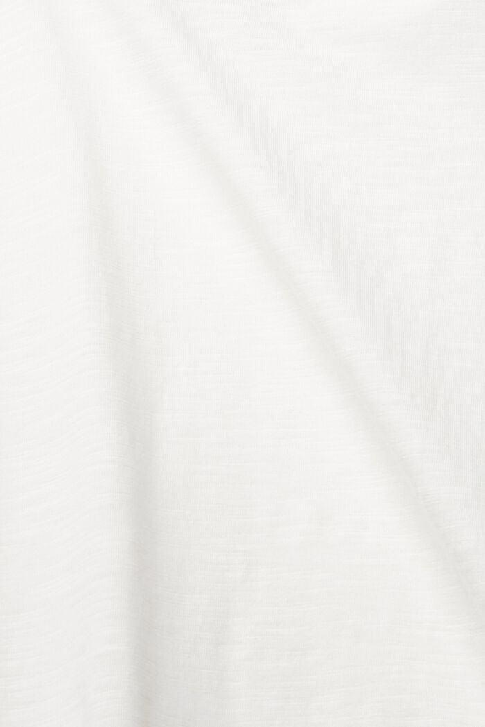 Camiseta en 100 % algodón ecológico, OFF WHITE, detail image number 5