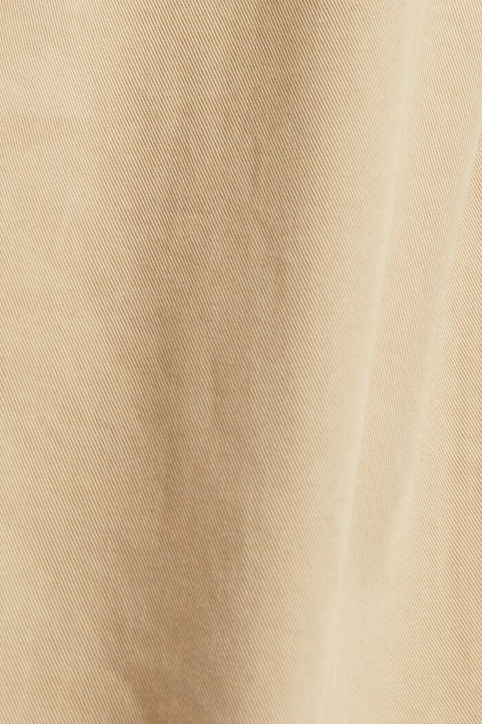 Pantalón cargo en 100 % algodón Pima, SAND, detail image number 4