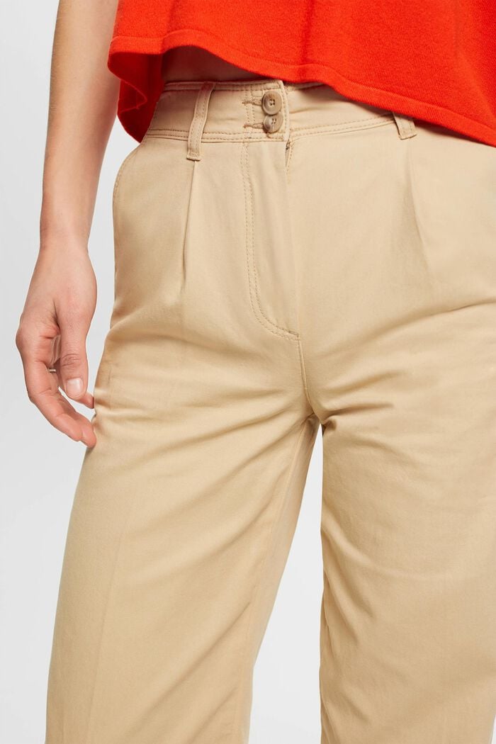 Pantalón chino de pernera ancha, SAND, detail image number 2