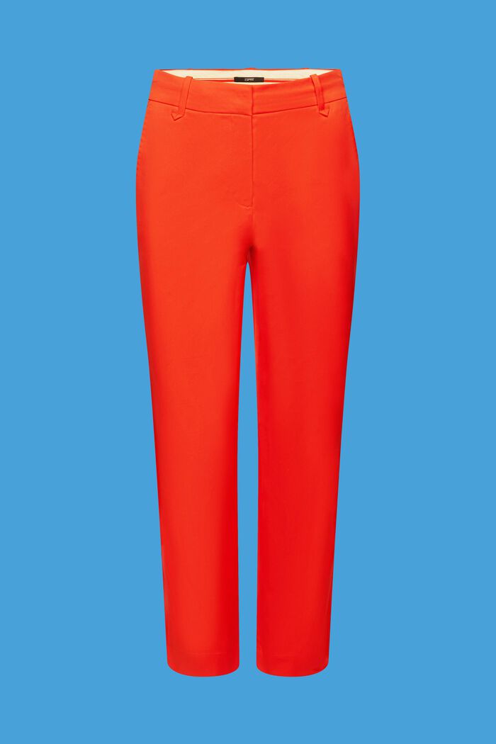 Pantalones de corte ceñido con tiro alto, ORANGE RED, detail image number 5