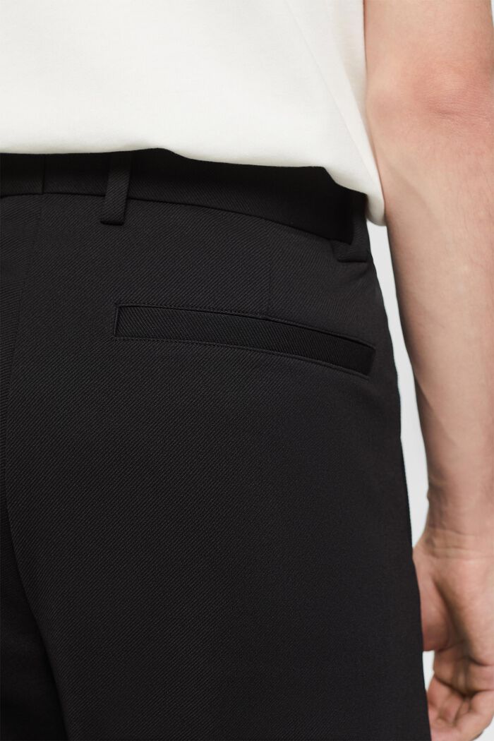 Pantalón de sarga, BLACK, detail image number 3