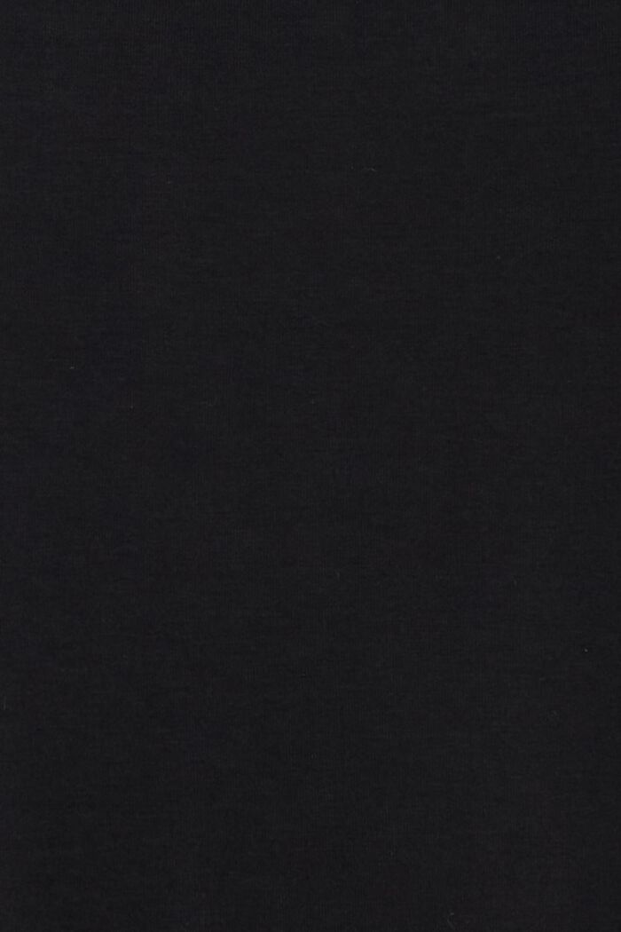 Vestido de manga larga en tejido jersey, LENZING™ ECOVERO™, BLACK INK, detail image number 5