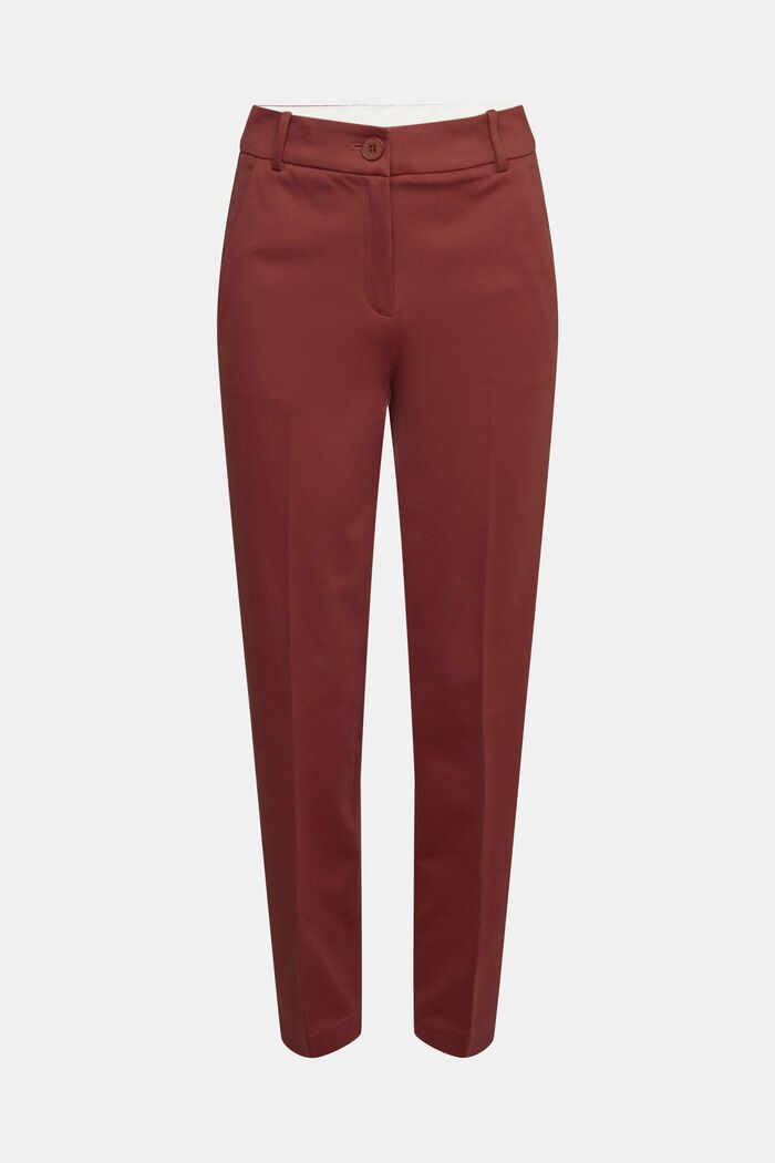 Pantalones tapered SPORTY PUNTO Mix&Match, RUST BROWN, detail image number 2