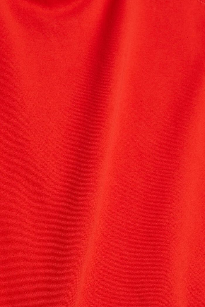 Sudadera de algodón puro, ORANGE RED, detail image number 1