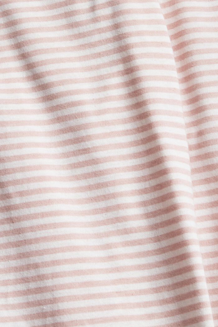 Pantalón de pijama en punto con mezcla de algodón ecológico, OLD PINK COLORWAY, detail image number 4