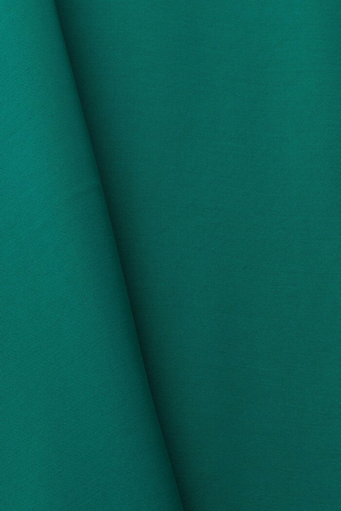 Vestido midi de satén, EMERALD GREEN, detail image number 5