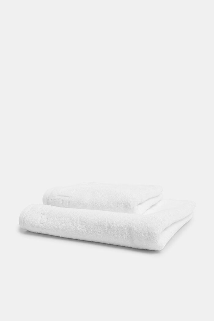 Colección de toallas de rizo, WHITE, detail image number 3