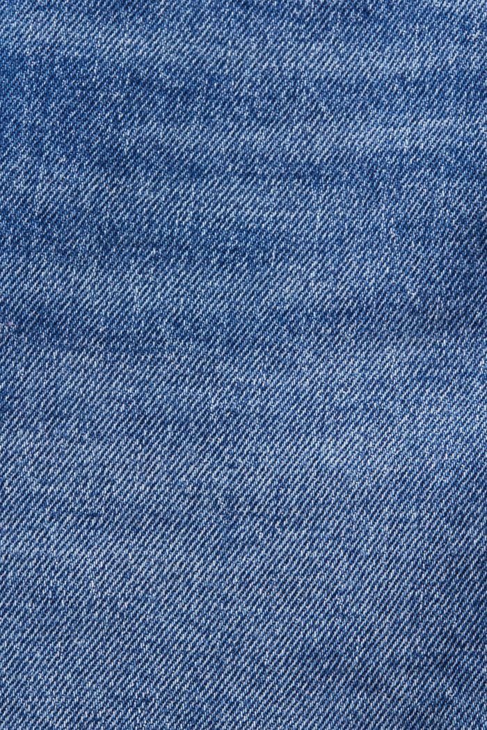 Pantalones cortos de tiro alto, BLUE MEDIUM WASHED, detail image number 5