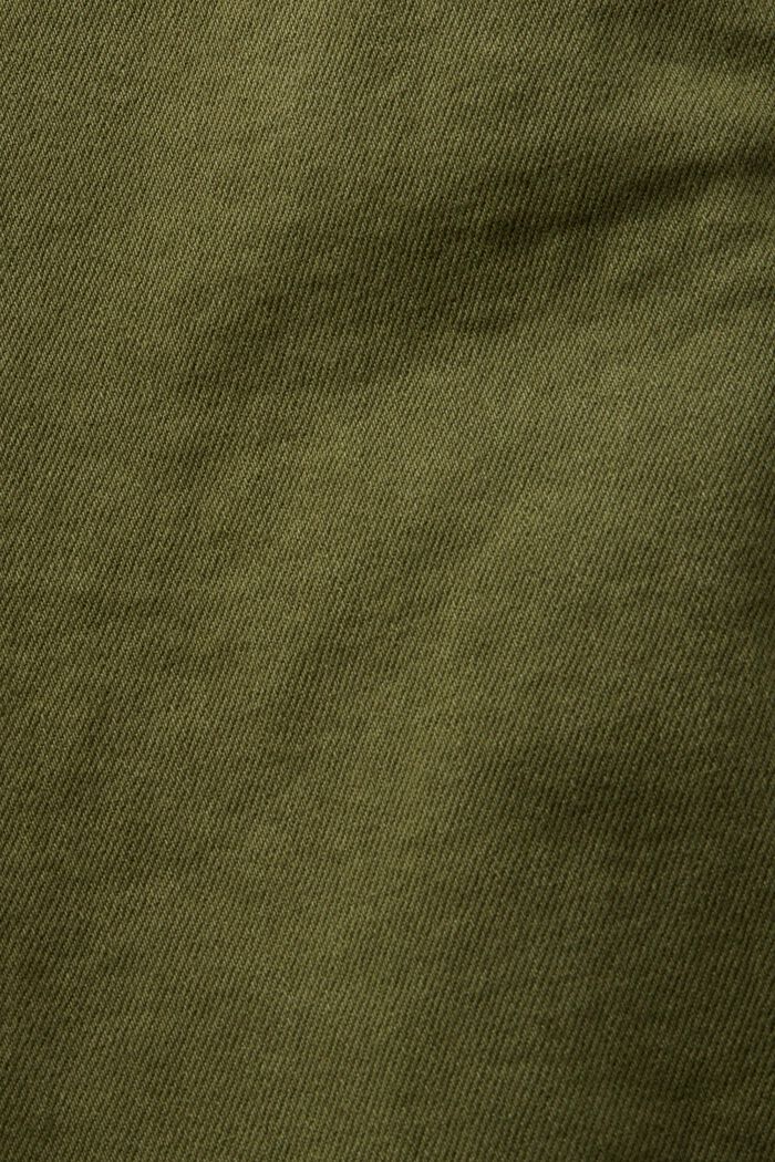 Pantalón slim fit elástico, KHAKI GREEN, detail image number 6
