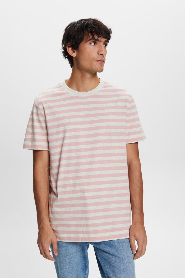 Camiseta a rayas en tejido jersey de algodón, ICE, detail image number 0