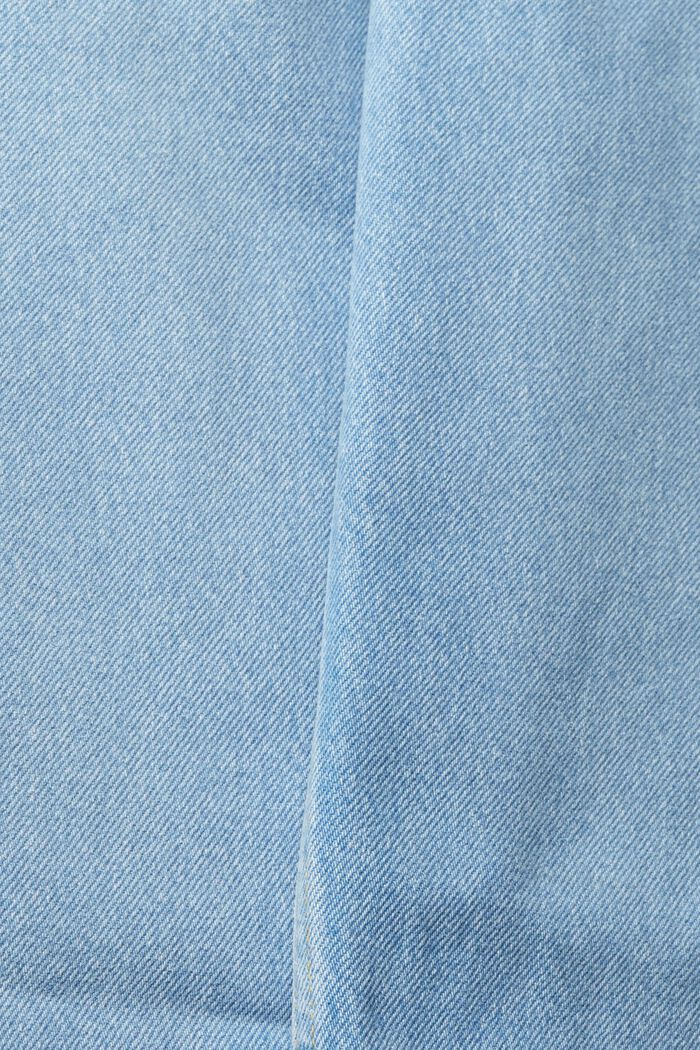 Vaqueros con cordón elástico, BLUE BLEACHED, detail image number 4
