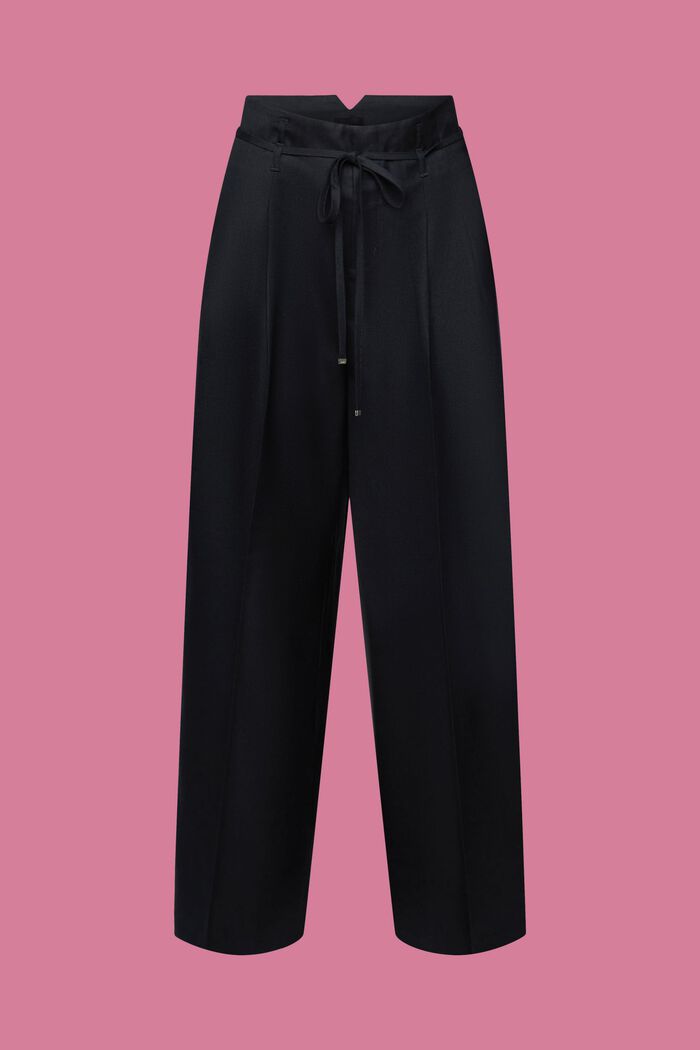 Pantalón con corte amplio, BLACK, detail image number 7