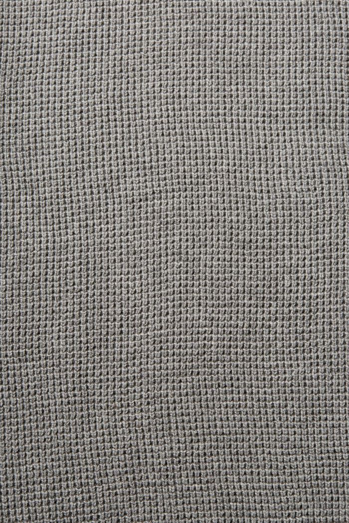 Jersey de algodón con cremallera, MEDIUM GREY, detail image number 4