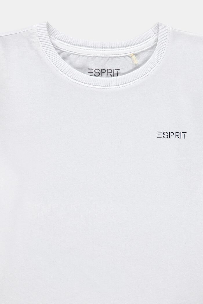 Pack de dos camisetas en 100% algodón, WHITE, detail image number 2