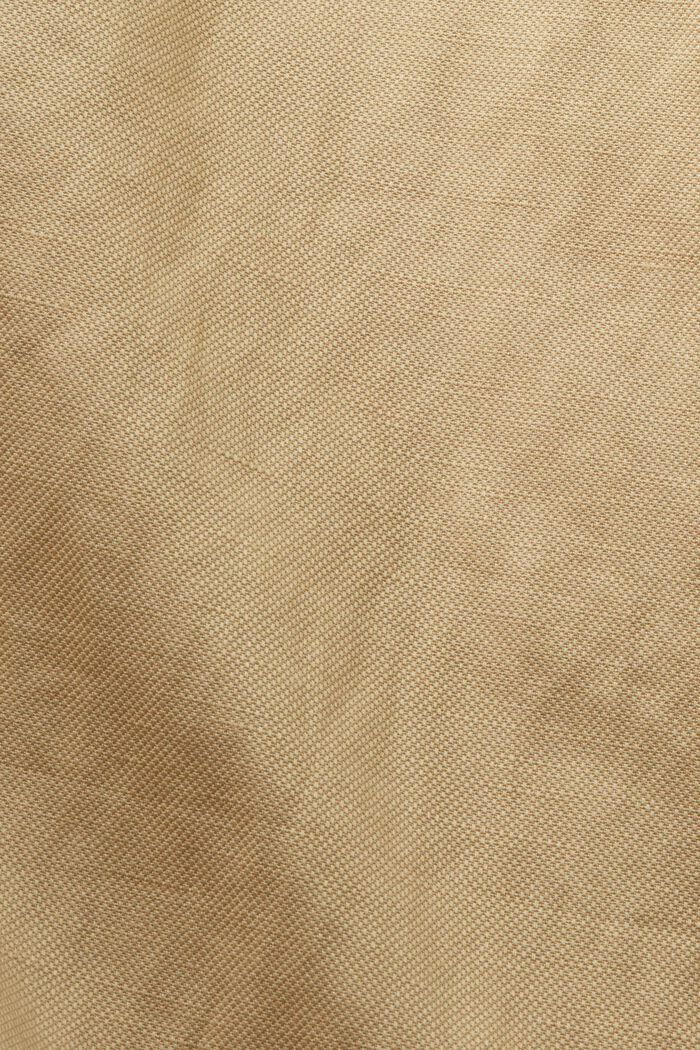 Pantalones anchos, mezcla de lino, SAND, detail image number 5