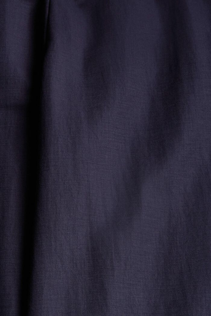 Pantalón amplio con cintura elástica, LENZING™ ECOVERO™, ANTHRACITE, detail image number 4