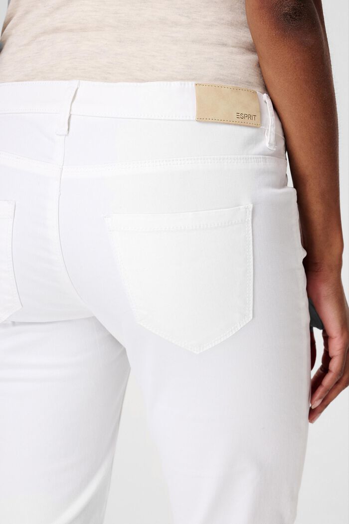 MATERNITY Pantalones por encima del vientre, BRIGHT WHITE, detail image number 1