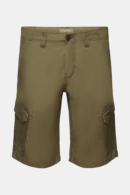 Pantalones cargo cortos, 100 % algodón