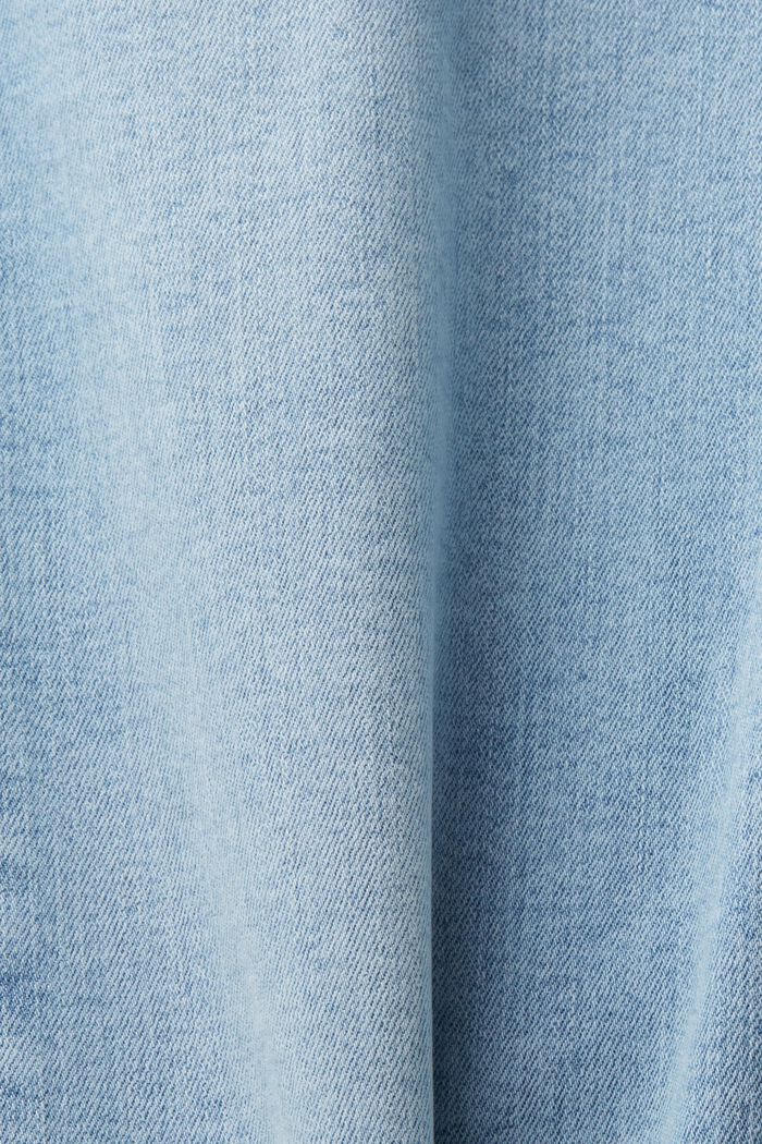 Jeans mid-rise slim fit, BLUE LIGHT WASHED, detail image number 5