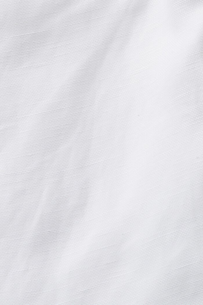 Pantalón corto, mezcla de lino, WHITE, detail image number 6