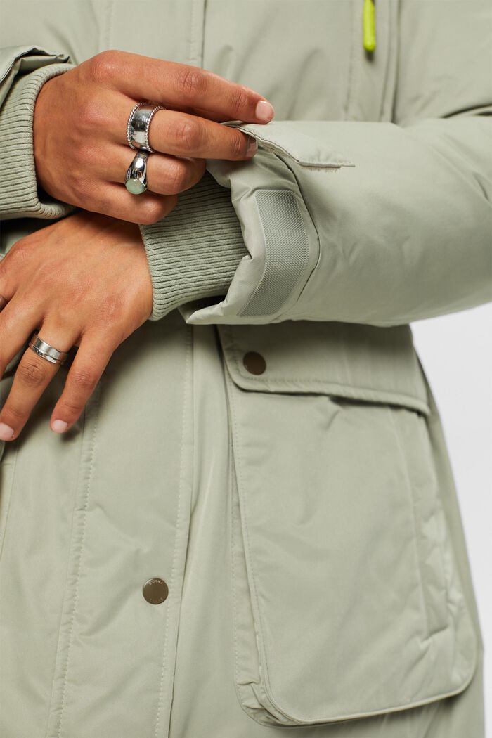 Parka acolchada, DUSTY GREEN, detail image number 2