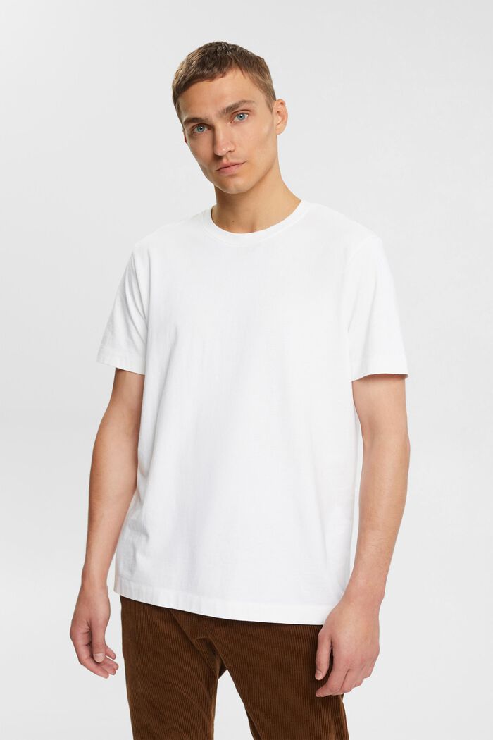 Camiseta unicolor, WHITE, detail image number 1