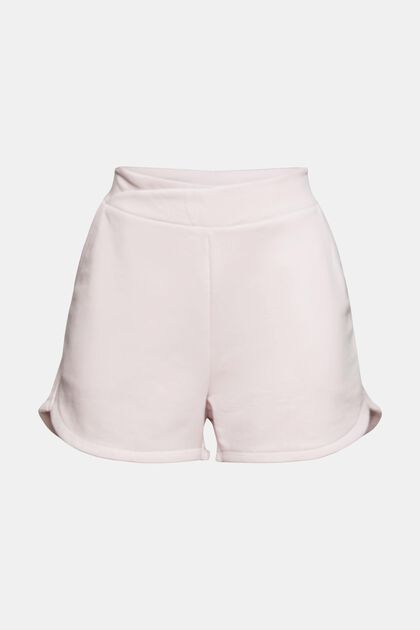 Pantalones cortos de felpa confeccionados en una mezcla de algodón ecológico