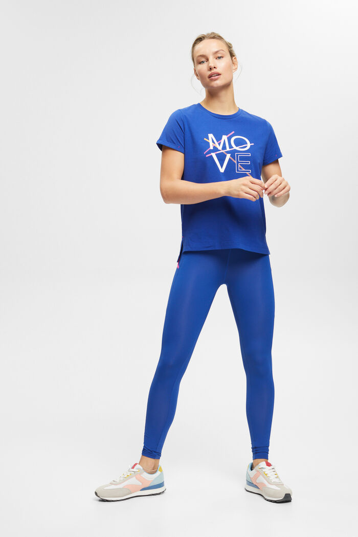 Camiseta deportiva de algodón, BRIGHT BLUE, detail image number 5