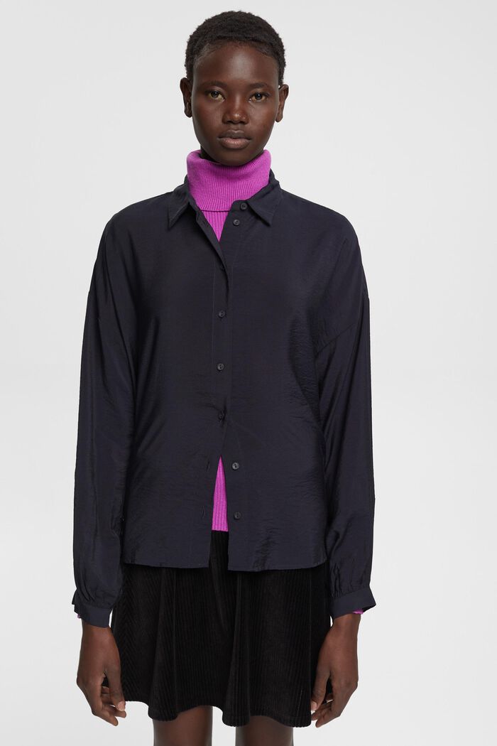 Blusa oversize, BLACK, detail image number 0